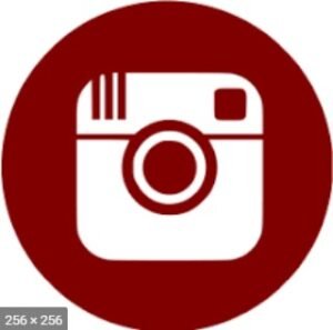 instagram logo marrón