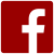 facebook logo red